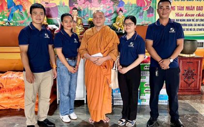 Công ty TNHH Đức Chí ANT thiện nguyện tại Mái Ấm Hồng Quang, Bà Rịa – Vũng Tàu